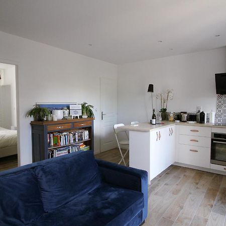 Appartement Avec Terrasse Privee, Plage A Pied Saint-Aubin-Sur-Mer  Exterior foto